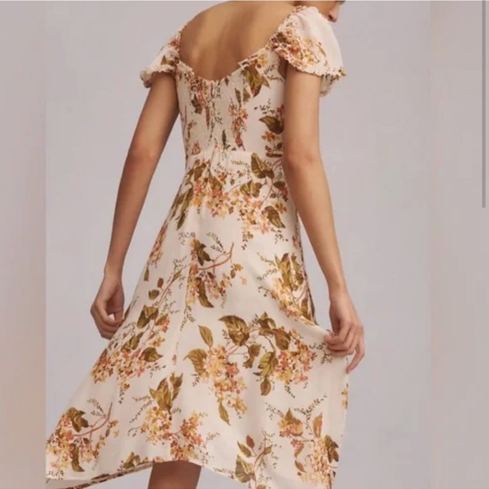 REFORMATION x ANTHROPOLOGIE                 Maebry Floral Dress size 10 NWT - Picture 5 of 10